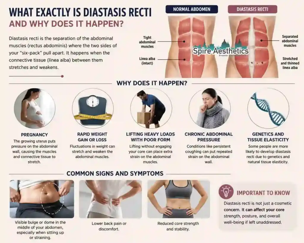 What Exactly Is Diastasis Recti and Why Does It Happen Dunmow?