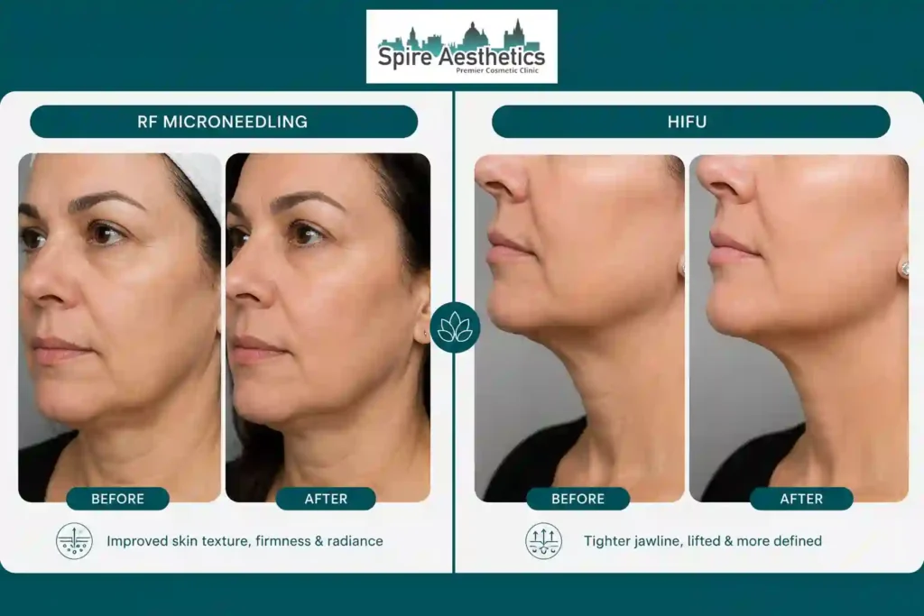 Can RF Microneedling and HIFU Be Combined Dunmow?
