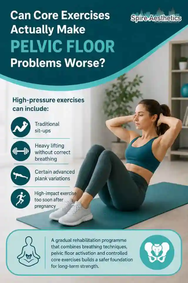 Can Strengthening Your Core Alone Actually Make Pelvic Floor Problems Worse Dunmow?